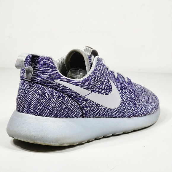 Nike iD Rare Roshe Run 855916-908 Women's Gray Purple Sneakers Shoes Size 7 - Picture 10 of 10